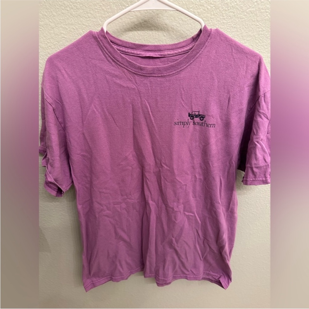 Simply Southern Lavender Short Sleeve Tee